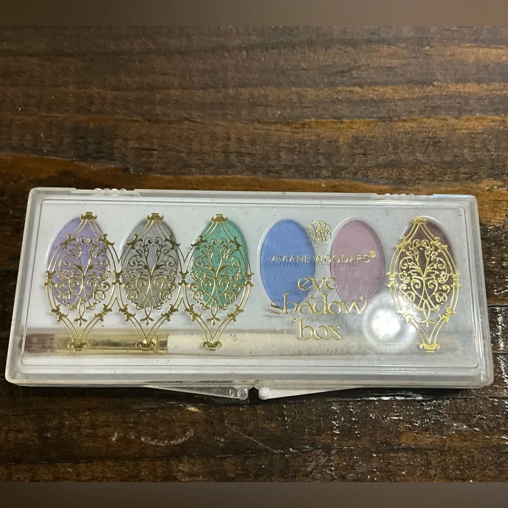 Vintage Vivane Woodard Eye Shadow Box Unused Light Colors